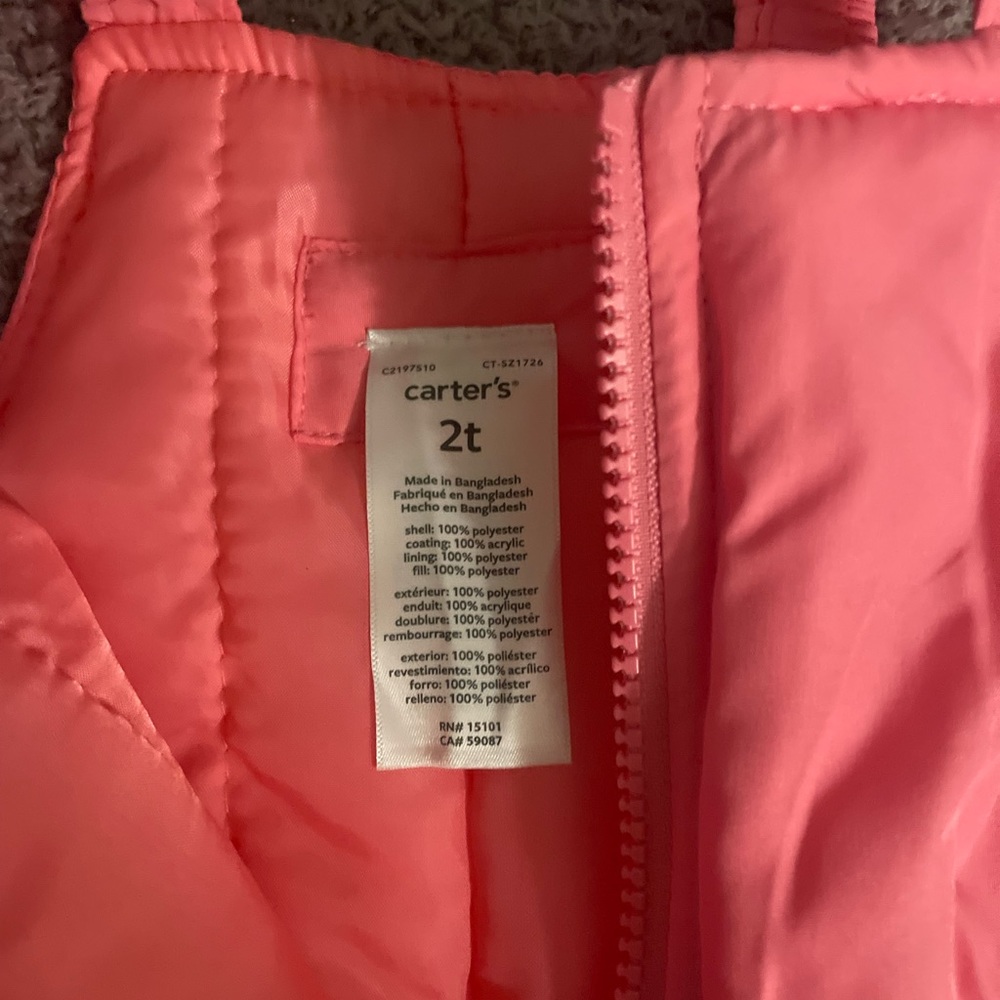 Carters jumpsuit 2t